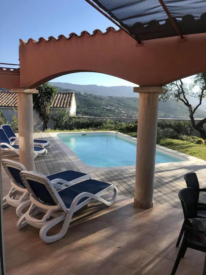 Superbe Villa Avec Piscine Vue Mer, Proche Plage Et Porticcio Pietrosella Bagian luar foto