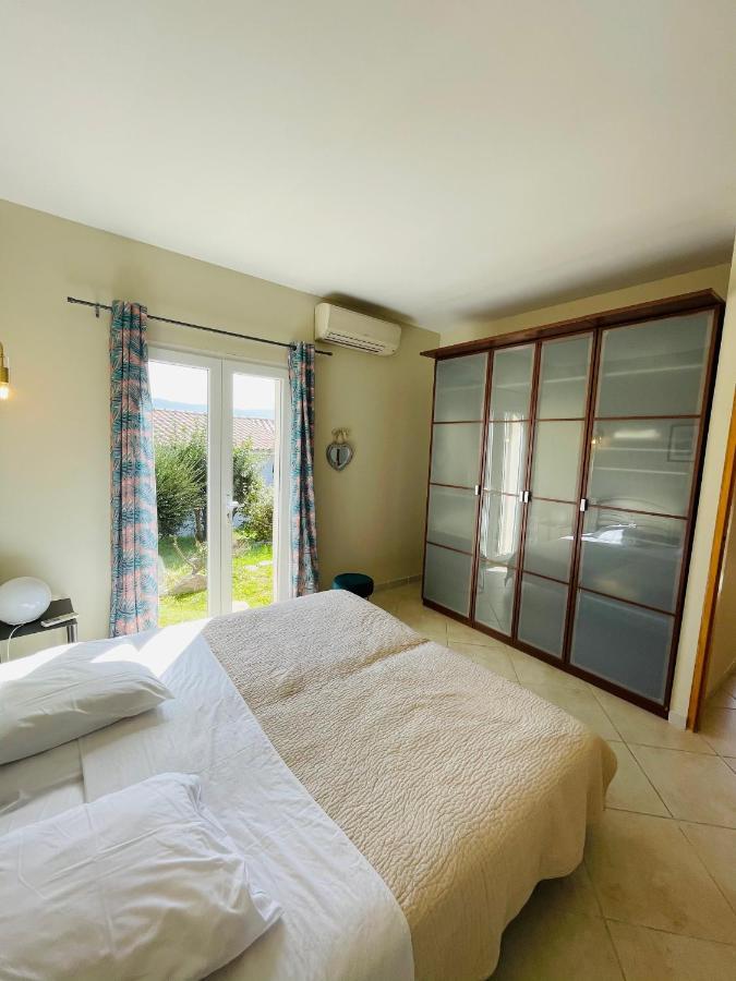 Superbe Villa Avec Piscine Vue Mer, Proche Plage Et Porticcio Pietrosella Bagian luar foto